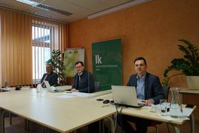 Prof. DI Josef Glatt, Norbert Walter, DI Elmar Feigl (LK Wien) Fotocredits: LK Wien